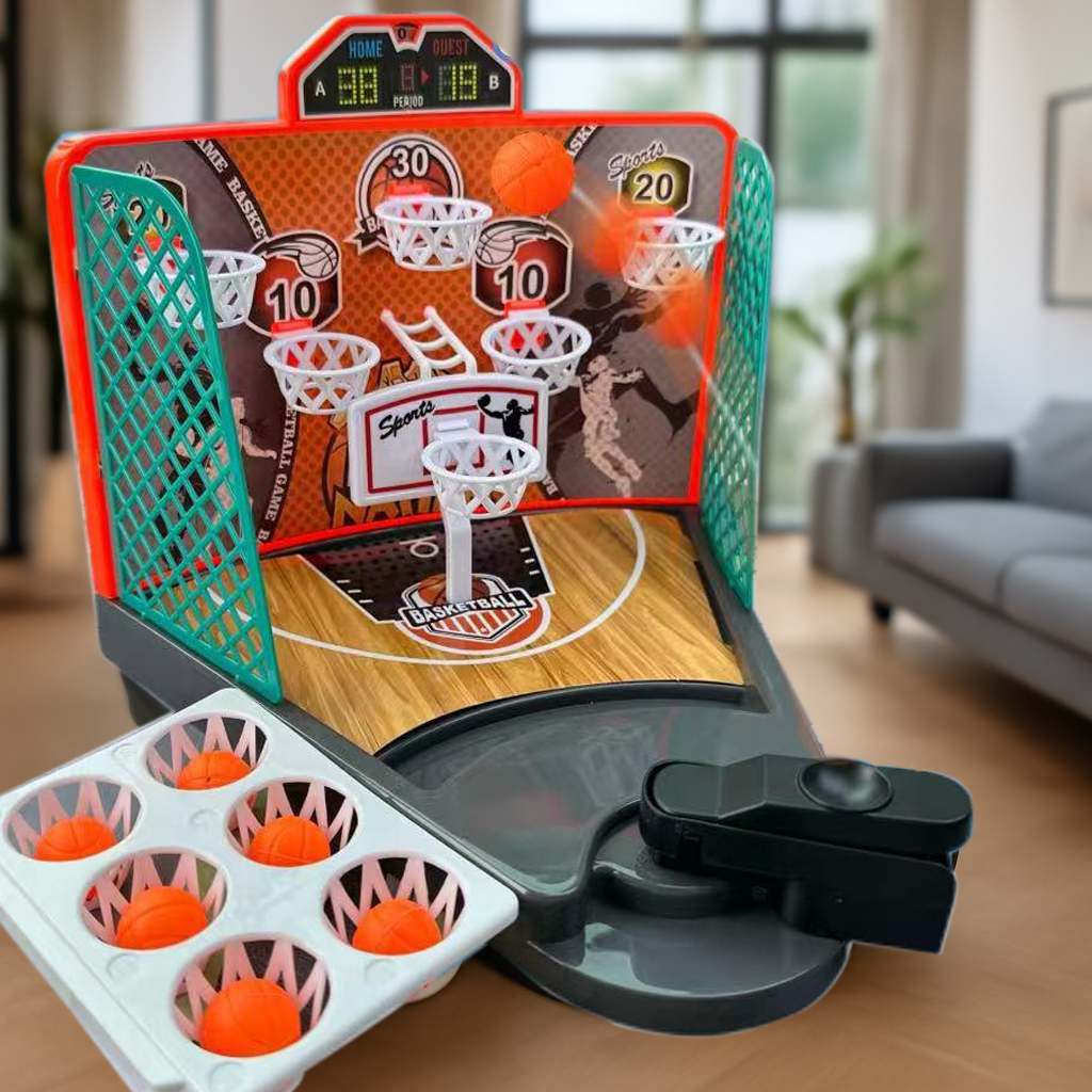 6-Hoop Basketball Game