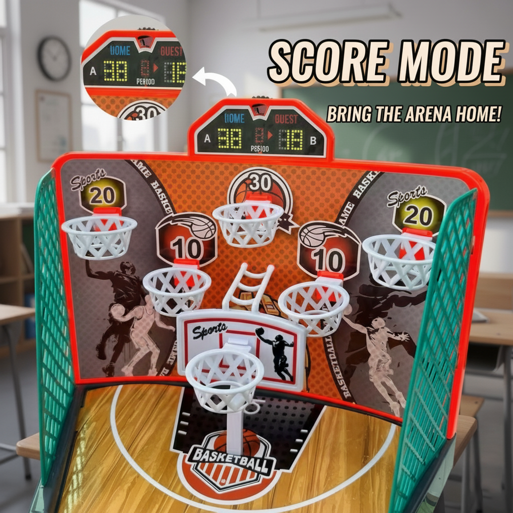 6-Hoop Basketball Game