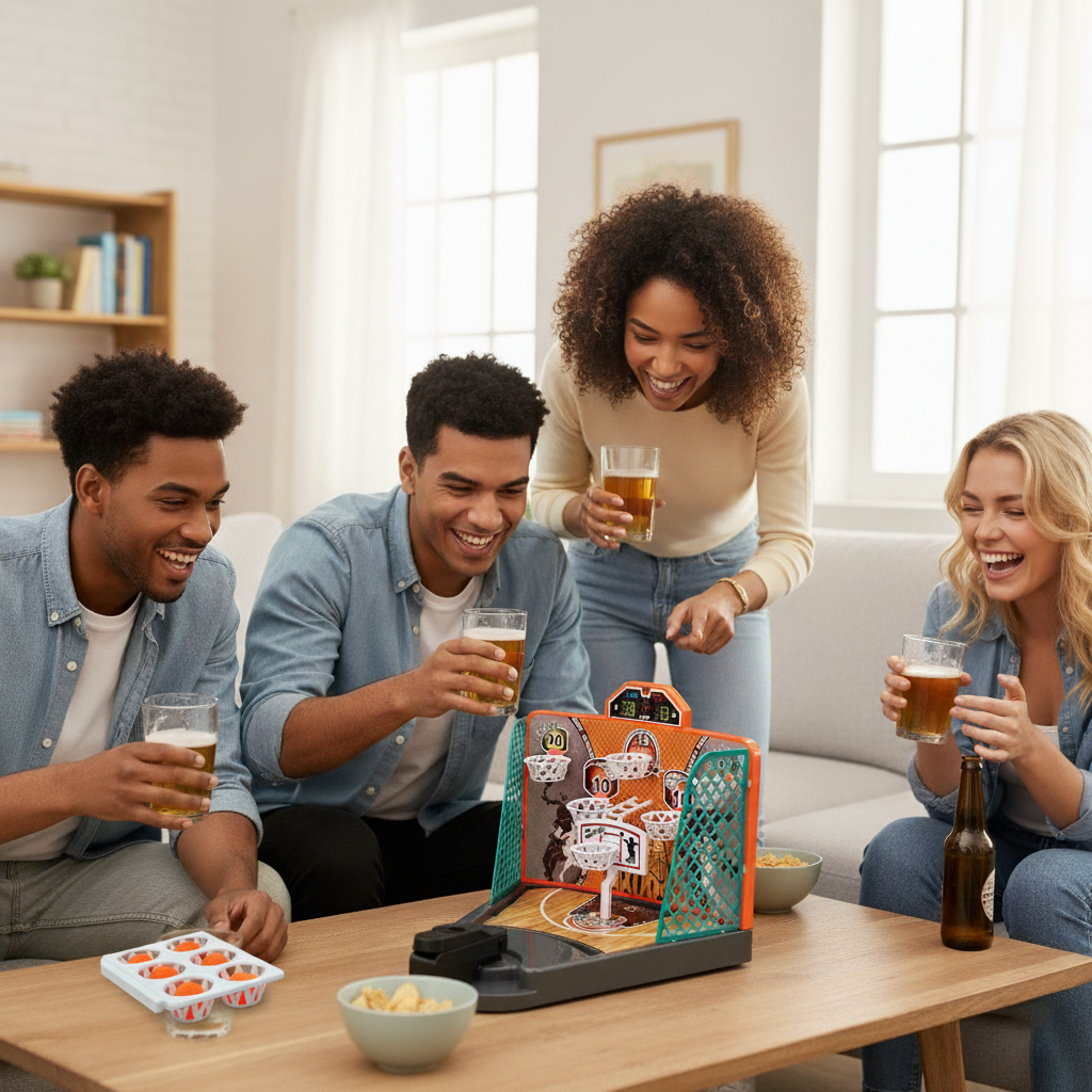 6-Hoop Basketball Game