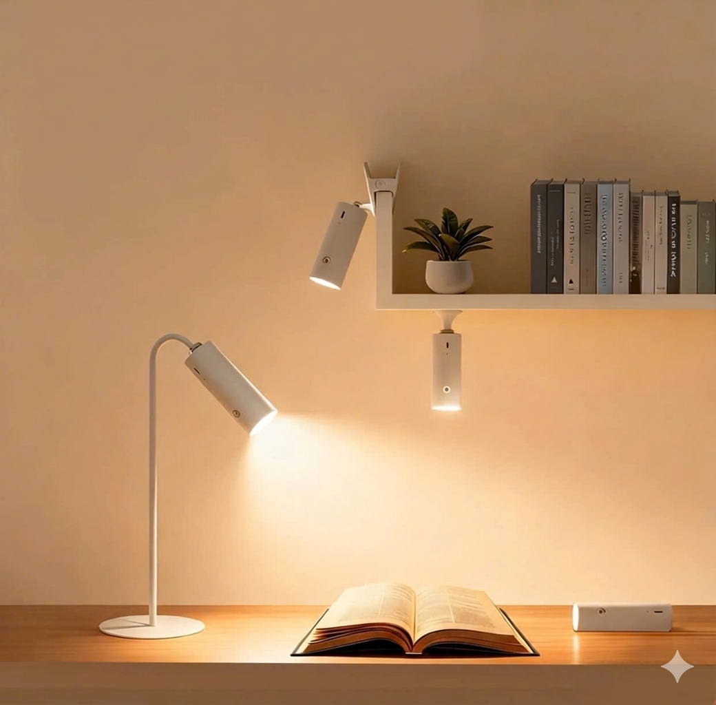 Multi-functional Magnetic Desk Lamp